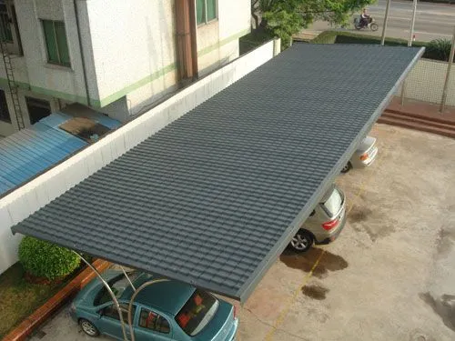 蓋車(chē)棚使用什么瓦比較好？為什么推薦使用合成樹(shù)脂瓦
